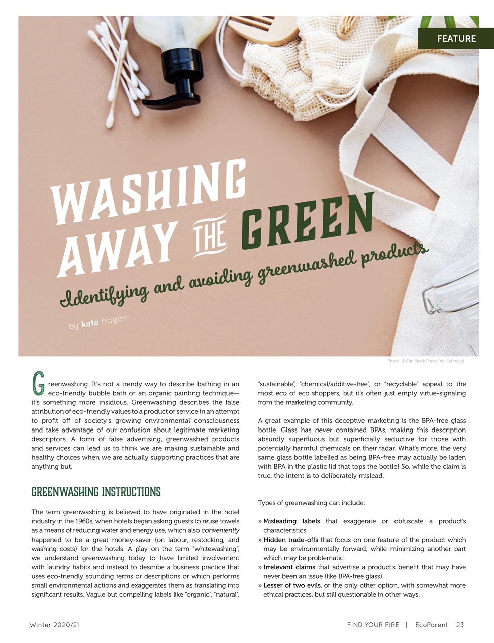 Ecoparent Magazine Preview Pages