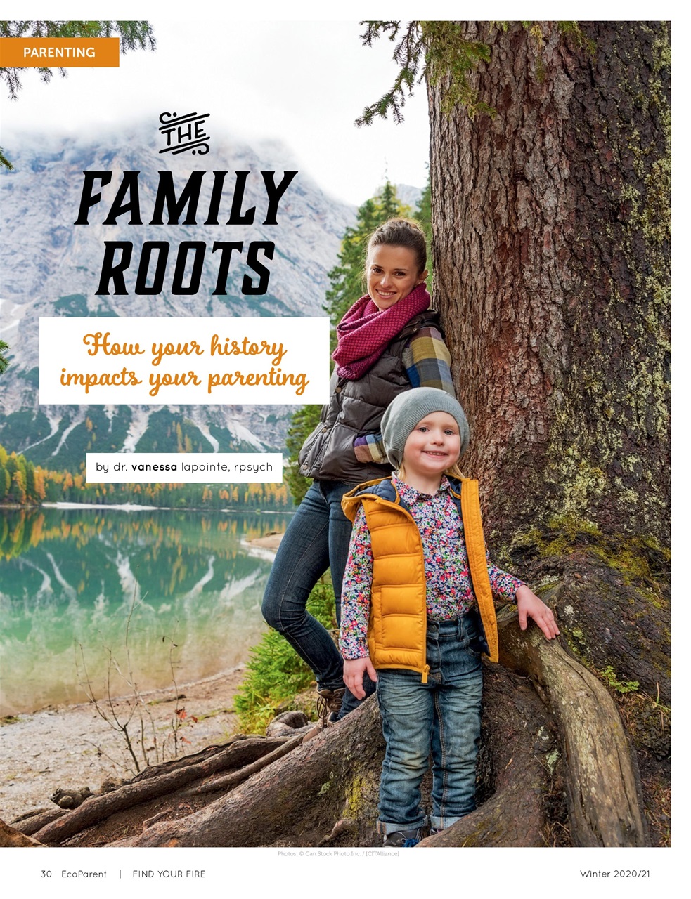 Ecoparent Magazine Preview Pages