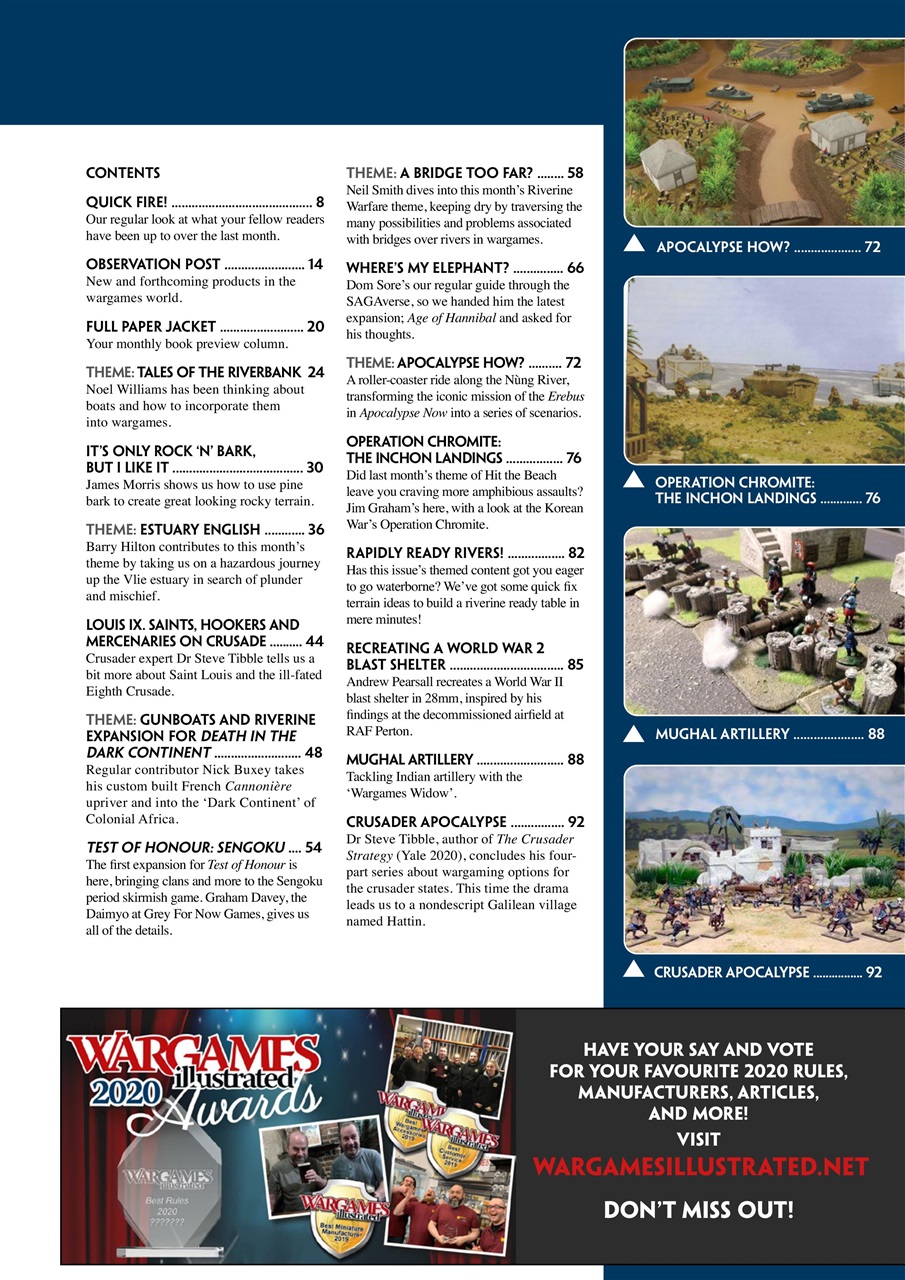 Wargames Illustrated Preview Pages