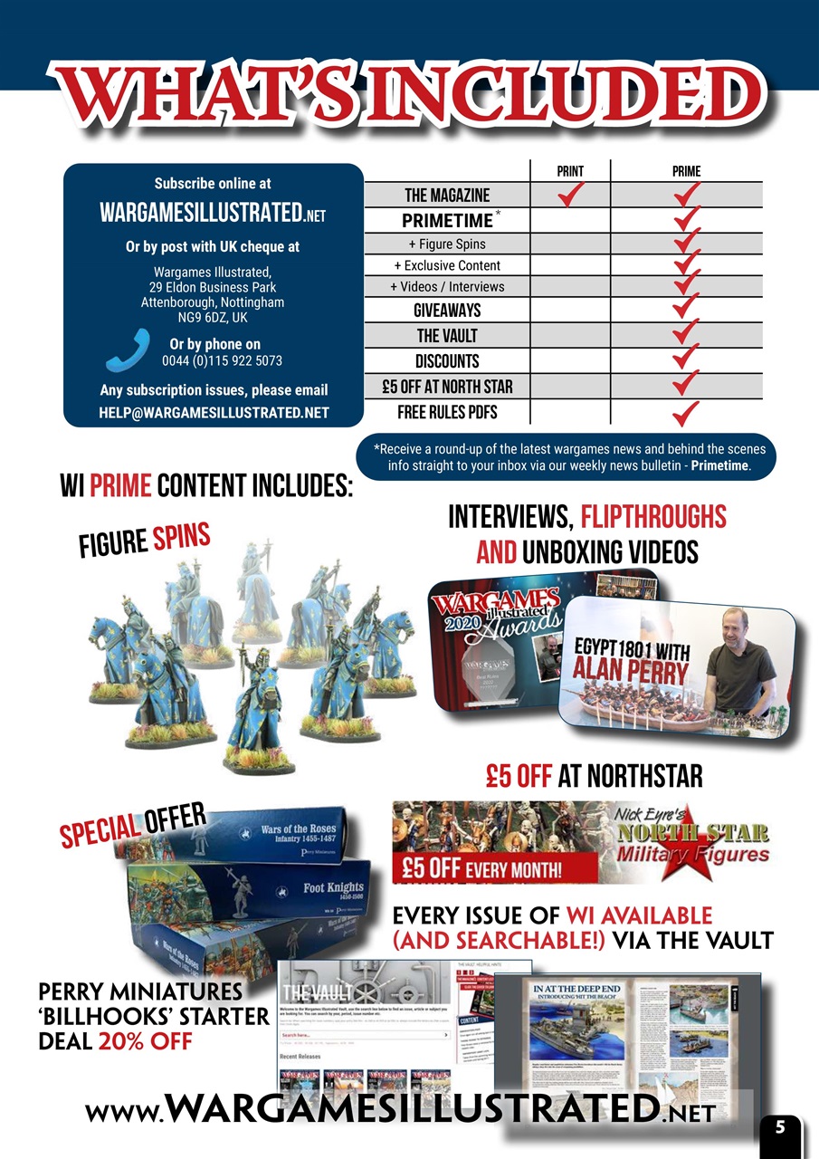 Wargames Illustrated Preview Pages