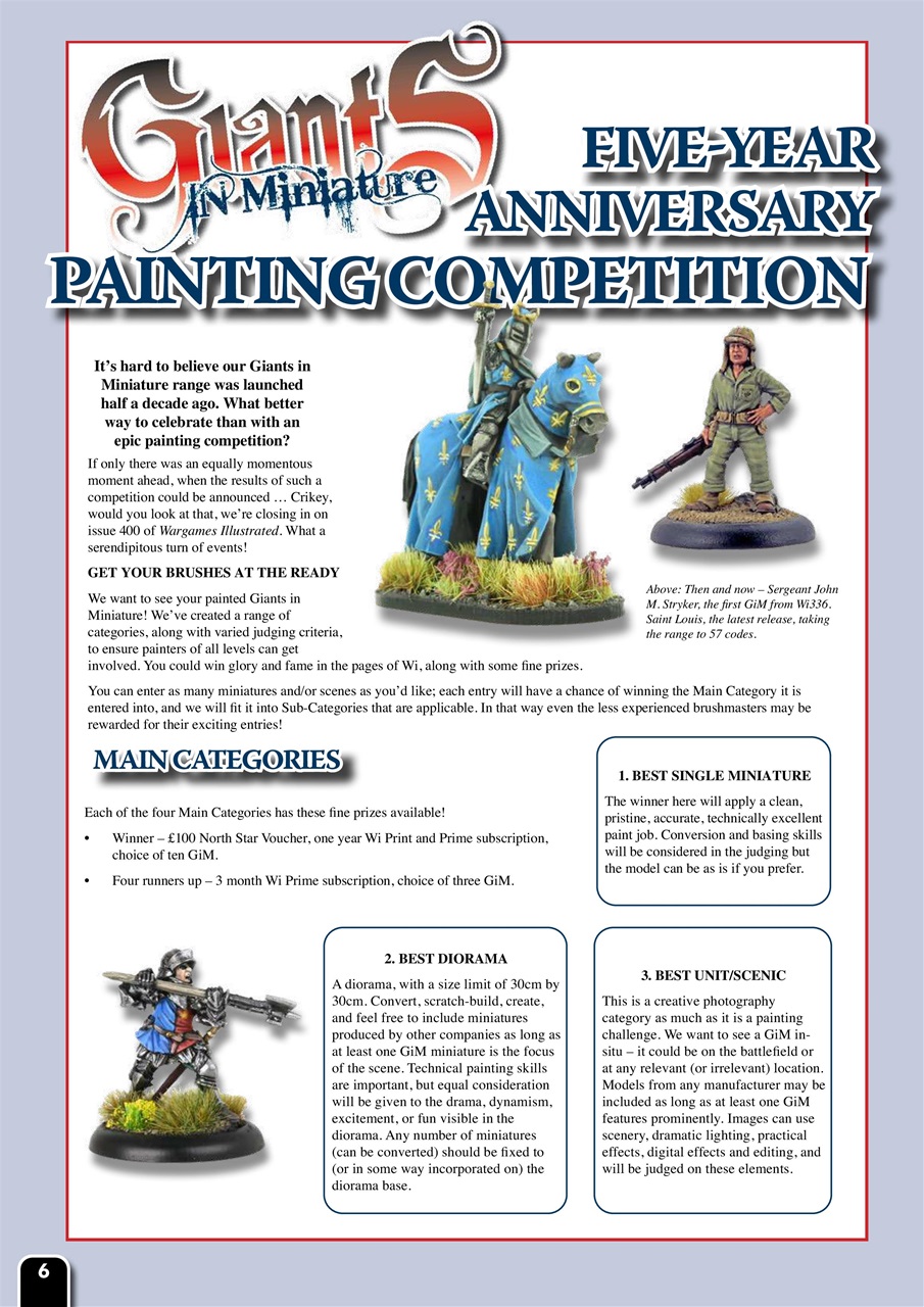 Wargames Illustrated Preview Pages