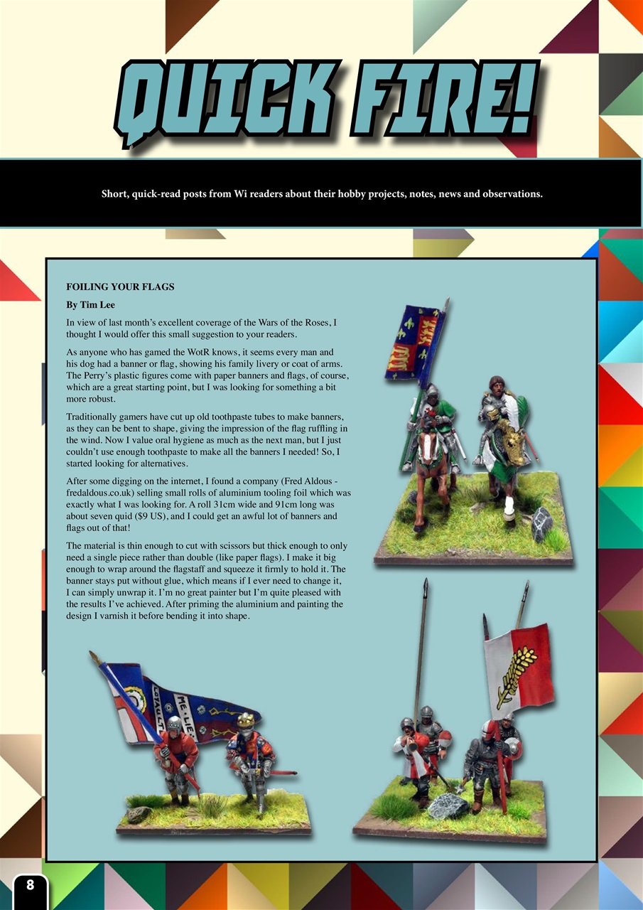 Wargames Illustrated Preview Pages