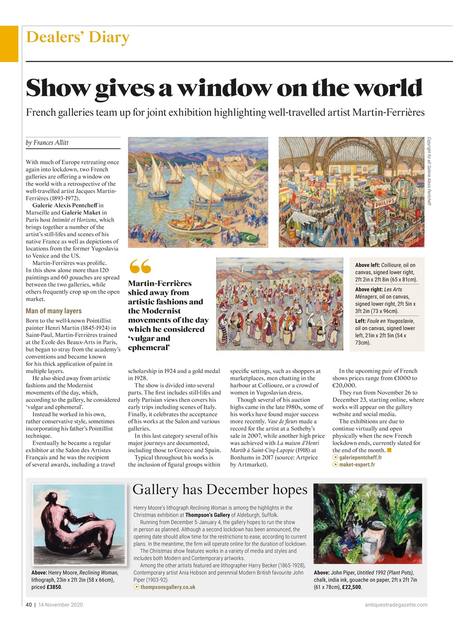 Antiques Trade Gazette Preview Pages