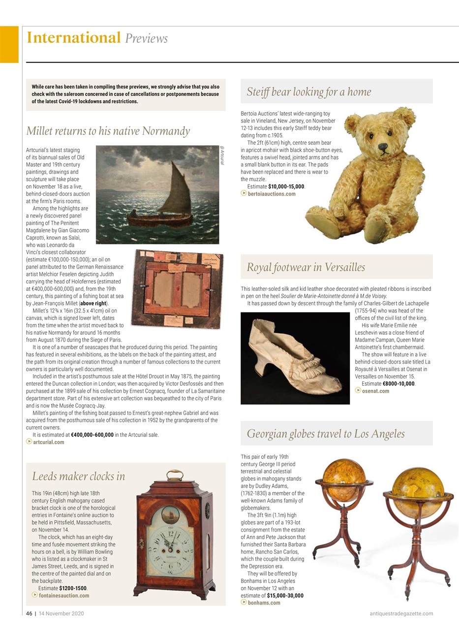 Antiques Trade Gazette Preview Pages
