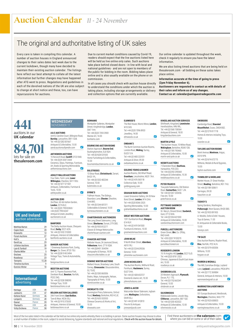 Antiques Trade Gazette Preview Pages