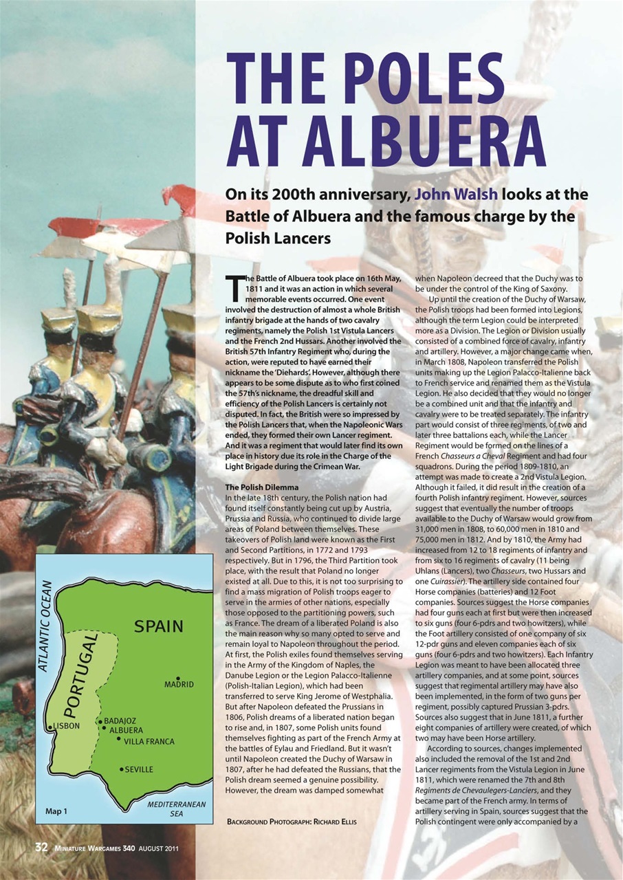 Miniature Wargames Preview Pages