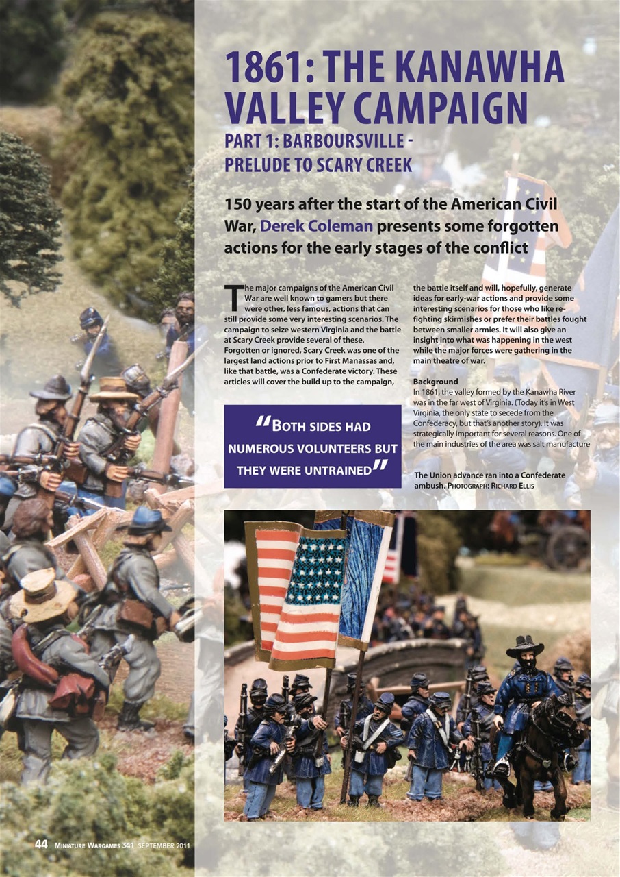 Miniature Wargames Preview Pages