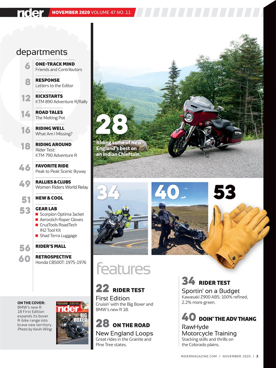 Rider Magazine Preview Pages