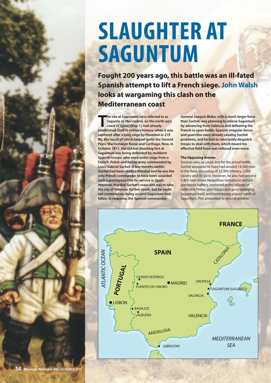 Miniature Wargames Preview Pages