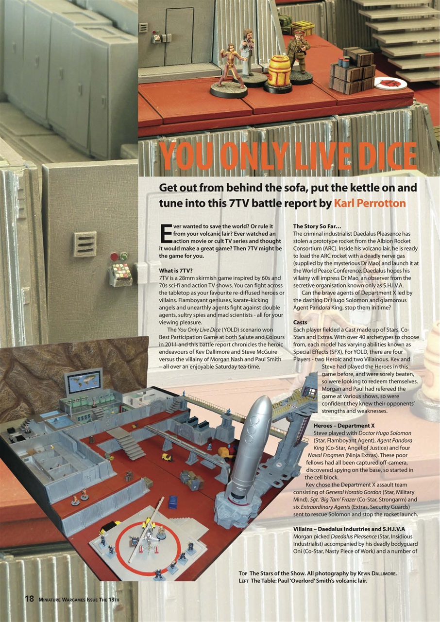 Miniature Wargames Preview Pages