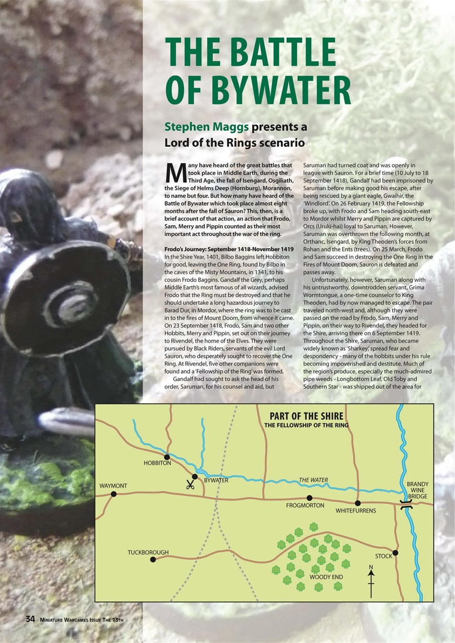 Miniature Wargames Preview Pages