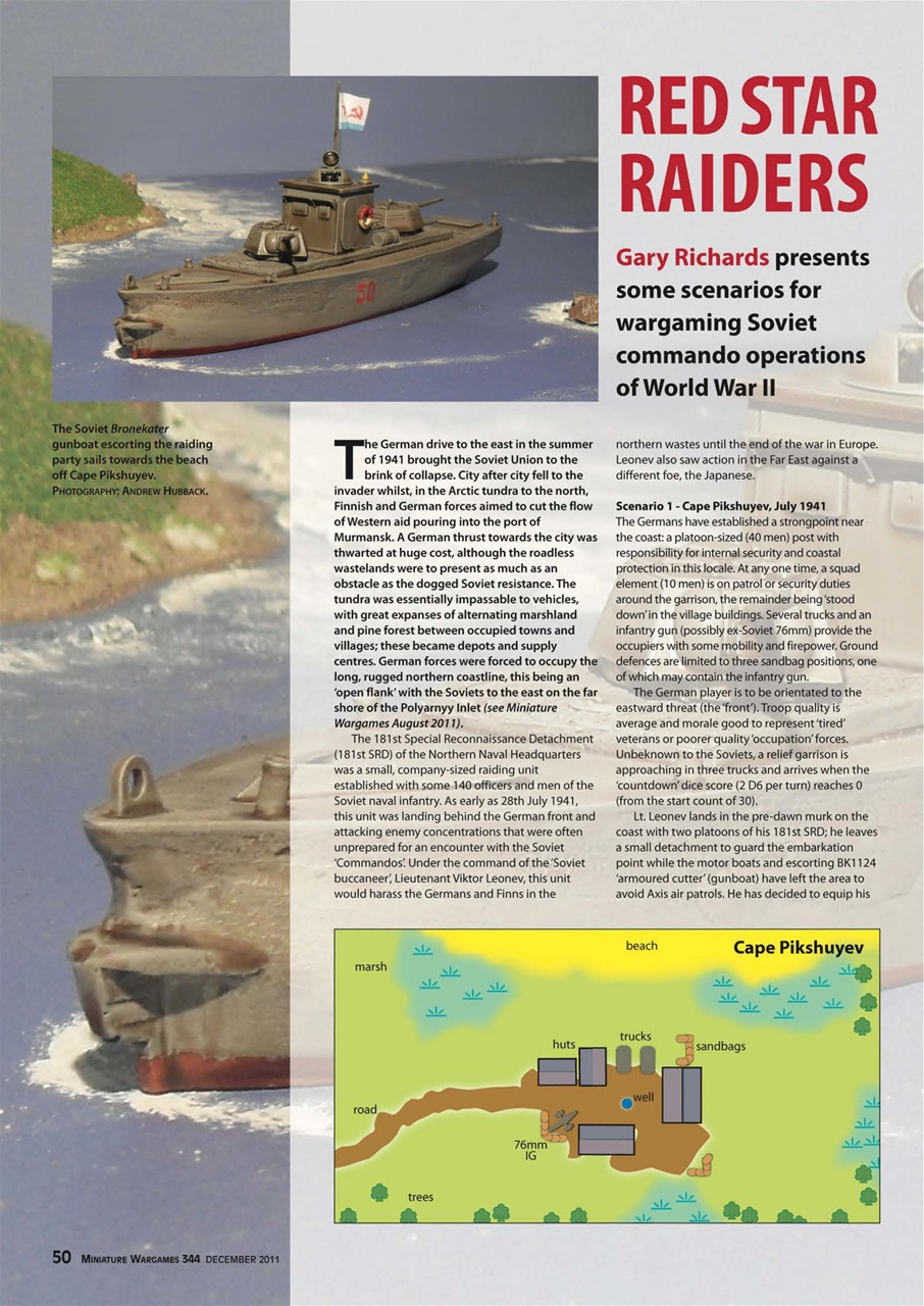 Miniature Wargames Preview Pages