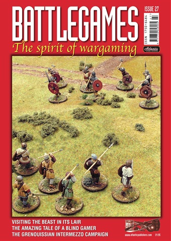Miniature Wargames issue Battlegames Issue 27