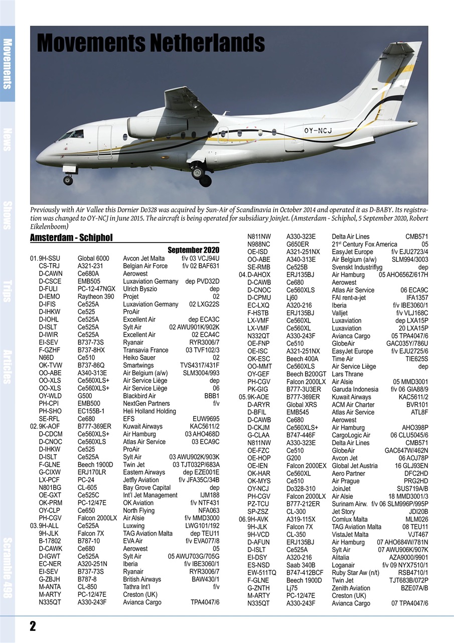 Scramble Magazine Preview Pages