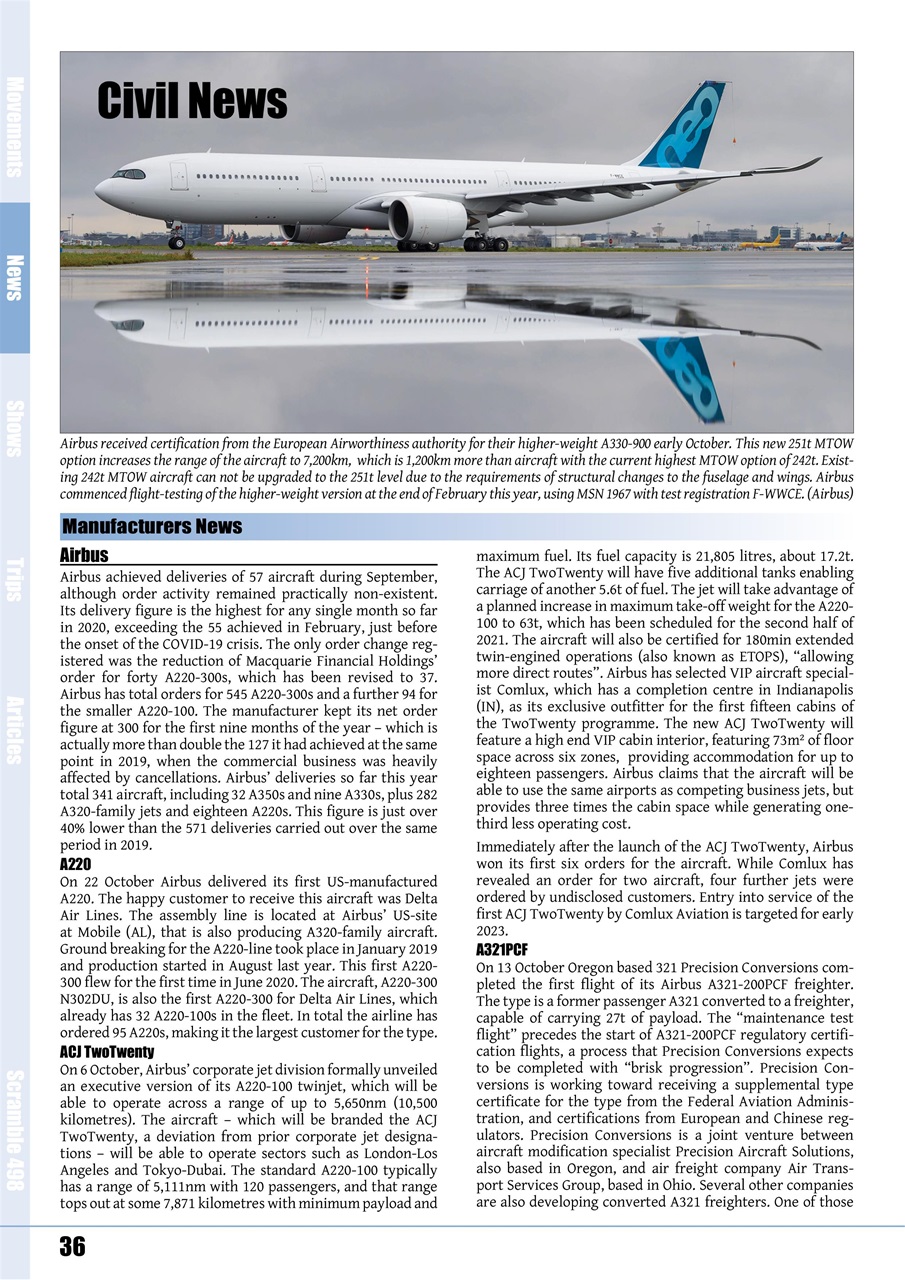 Scramble Magazine Preview Pages