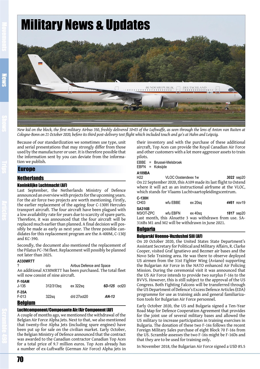 Scramble Magazine Preview Pages