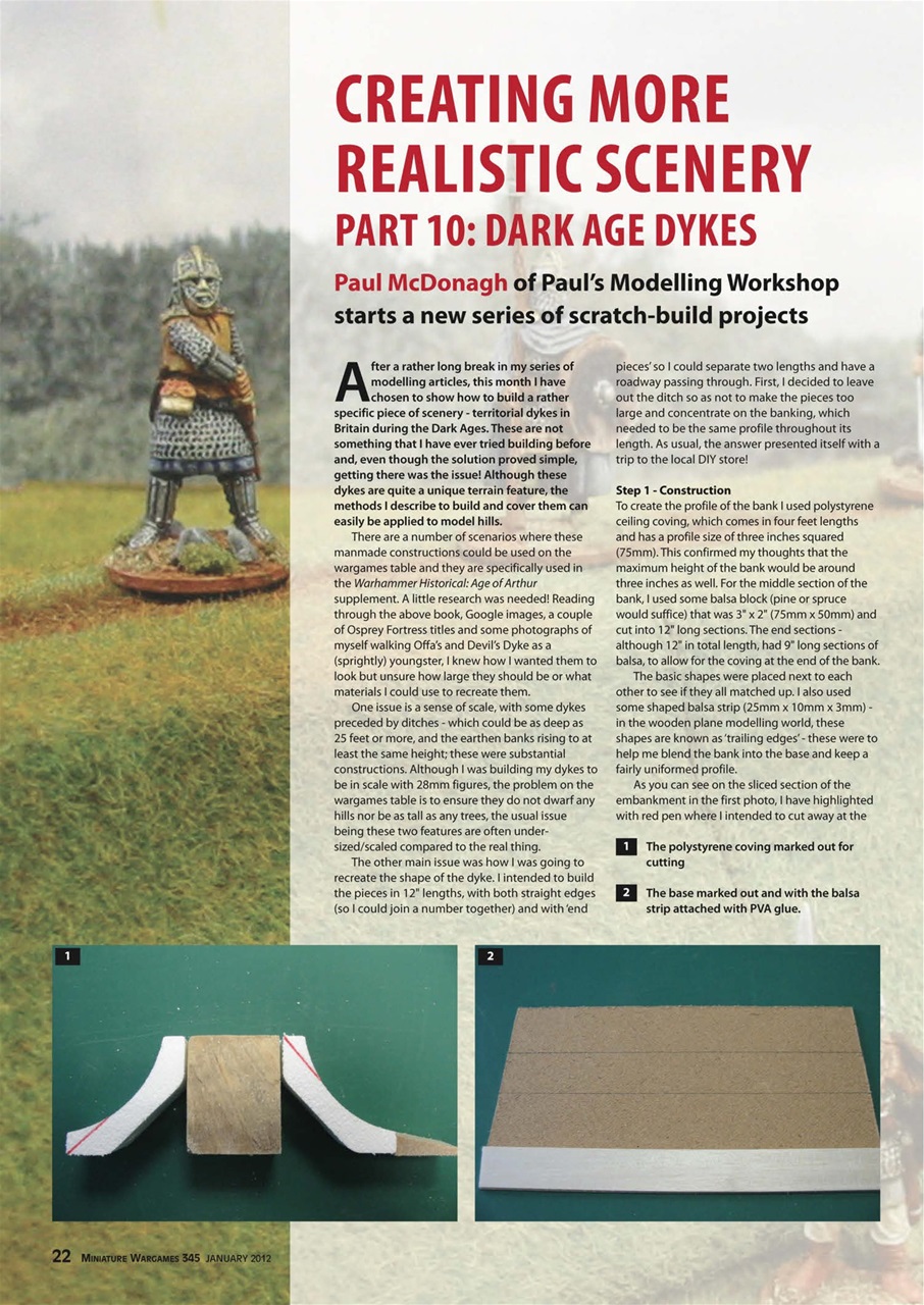 Miniature Wargames Preview Pages