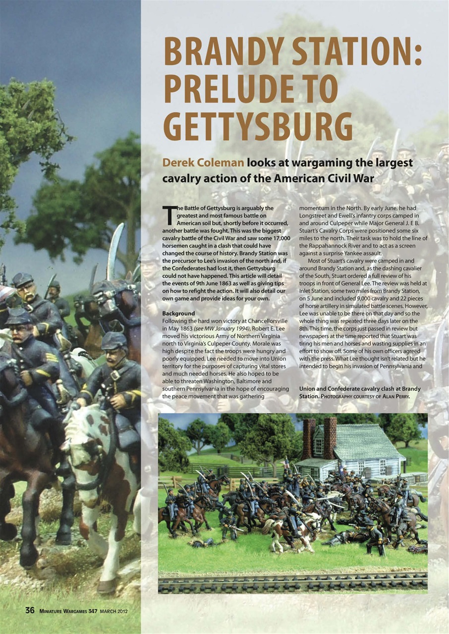 Miniature Wargames Preview Pages