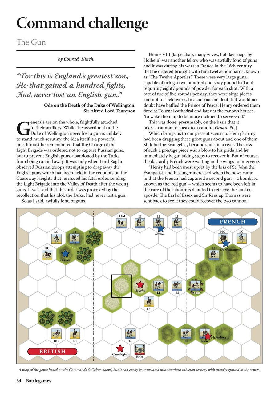 Miniature Wargames Preview Pages