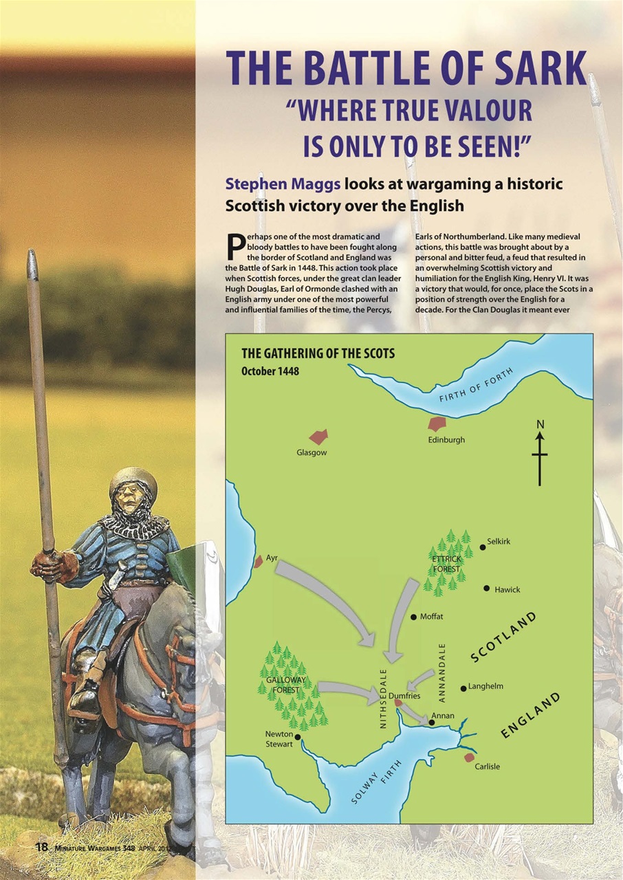 Miniature Wargames Preview Pages