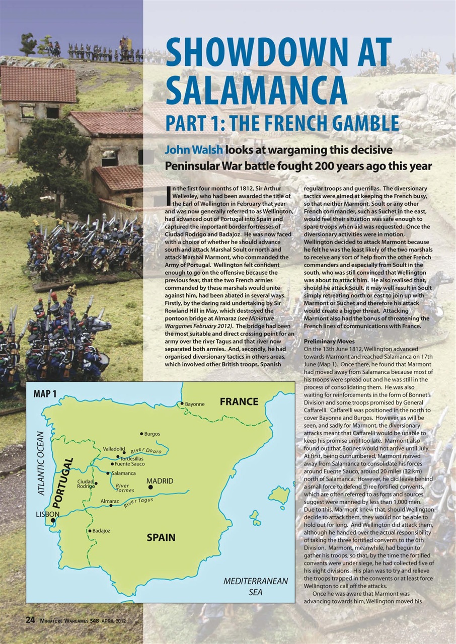 Miniature Wargames Preview Pages