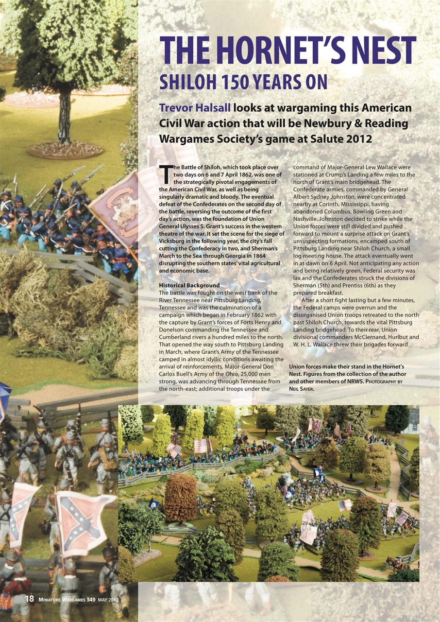 Miniature Wargames Preview Pages