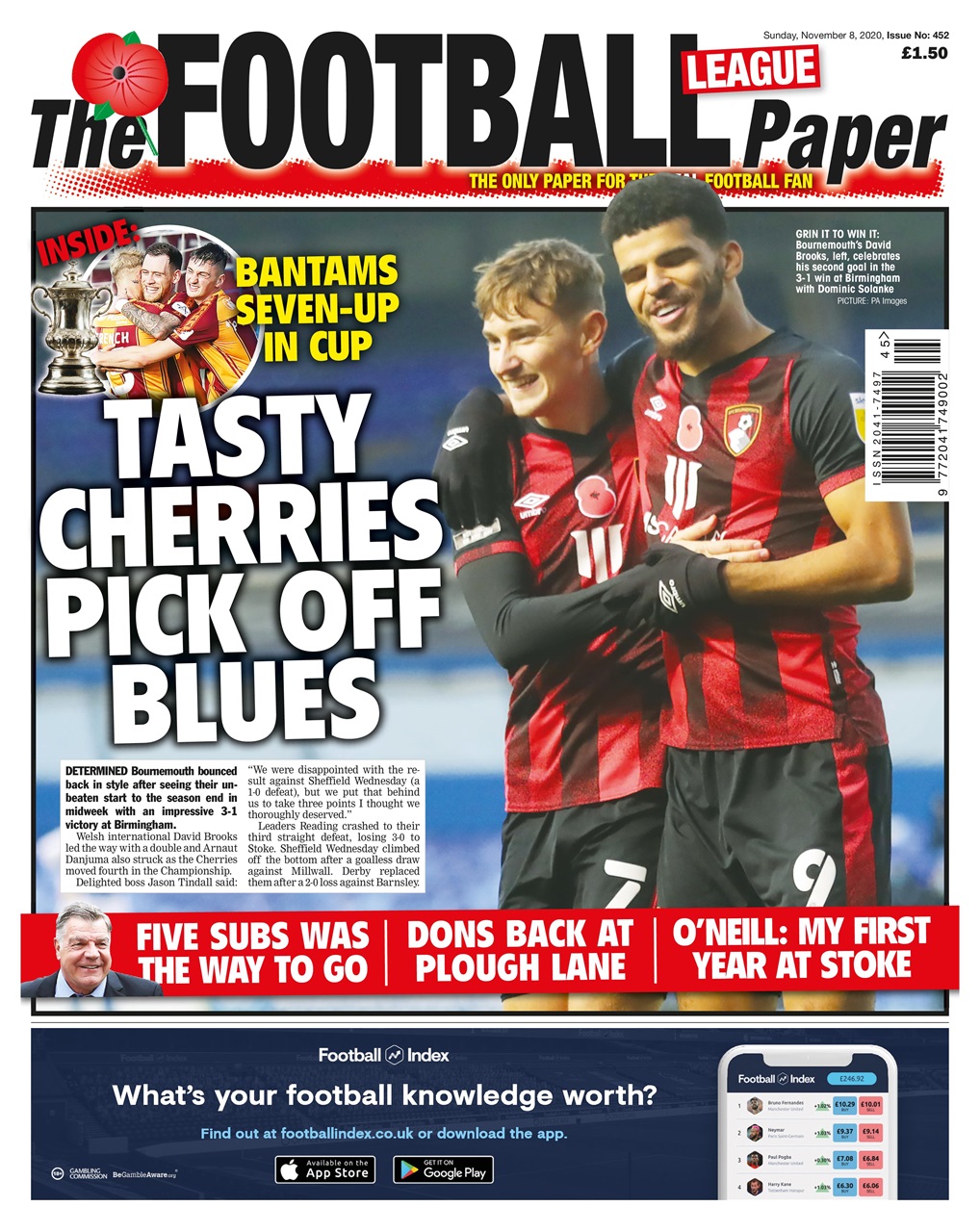 The Football League Paper Preview Pages