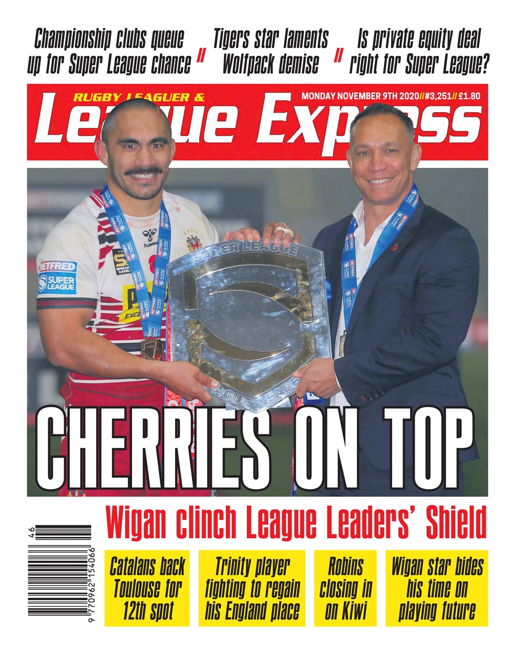 League Express Preview Pages