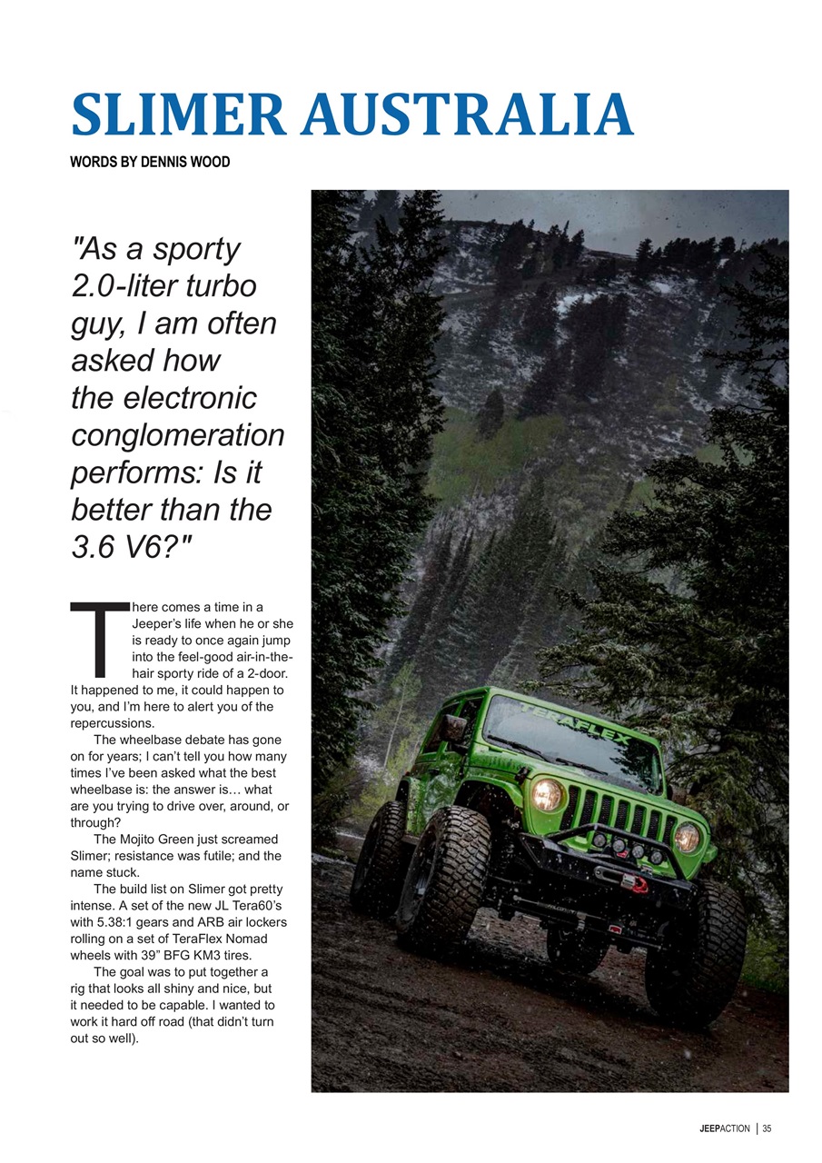 Jeep Action Preview Pages