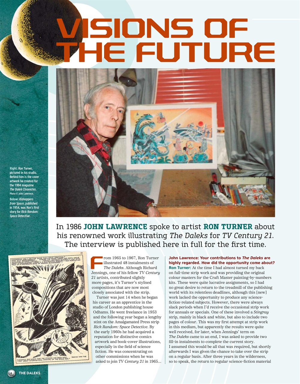 Doctor Who Magazine Preview Pages