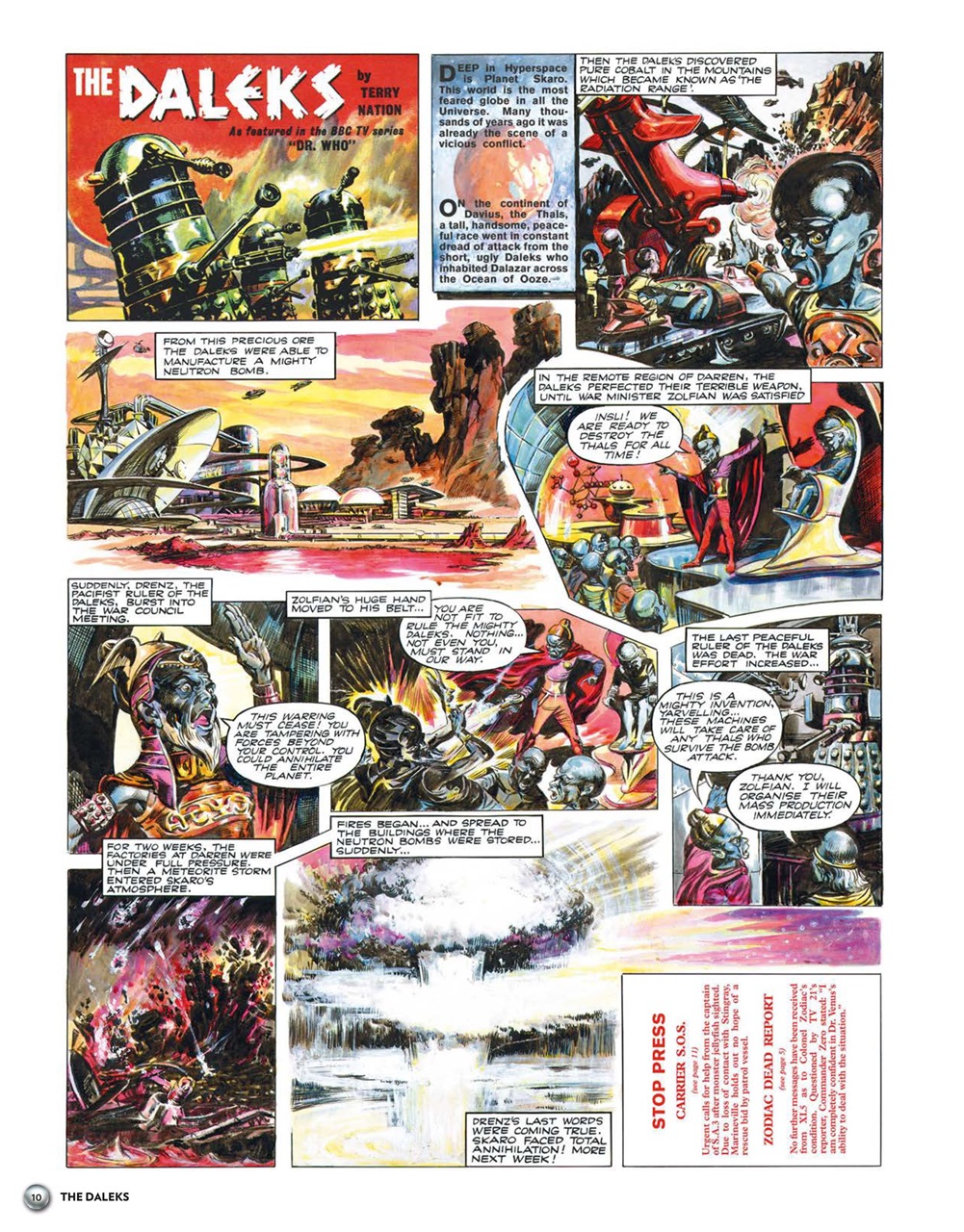 Doctor Who Magazine Preview Pages