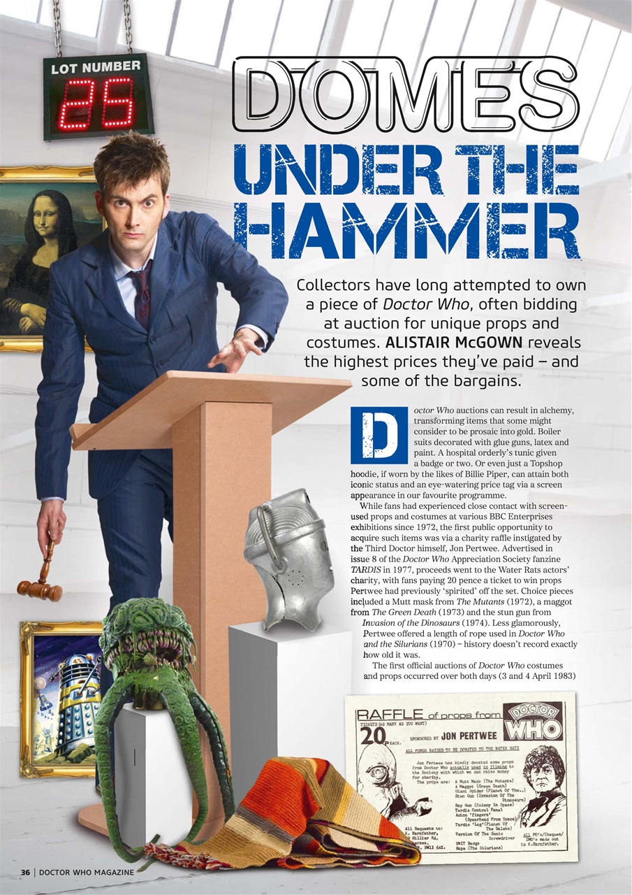 Doctor Who Magazine Preview Pages