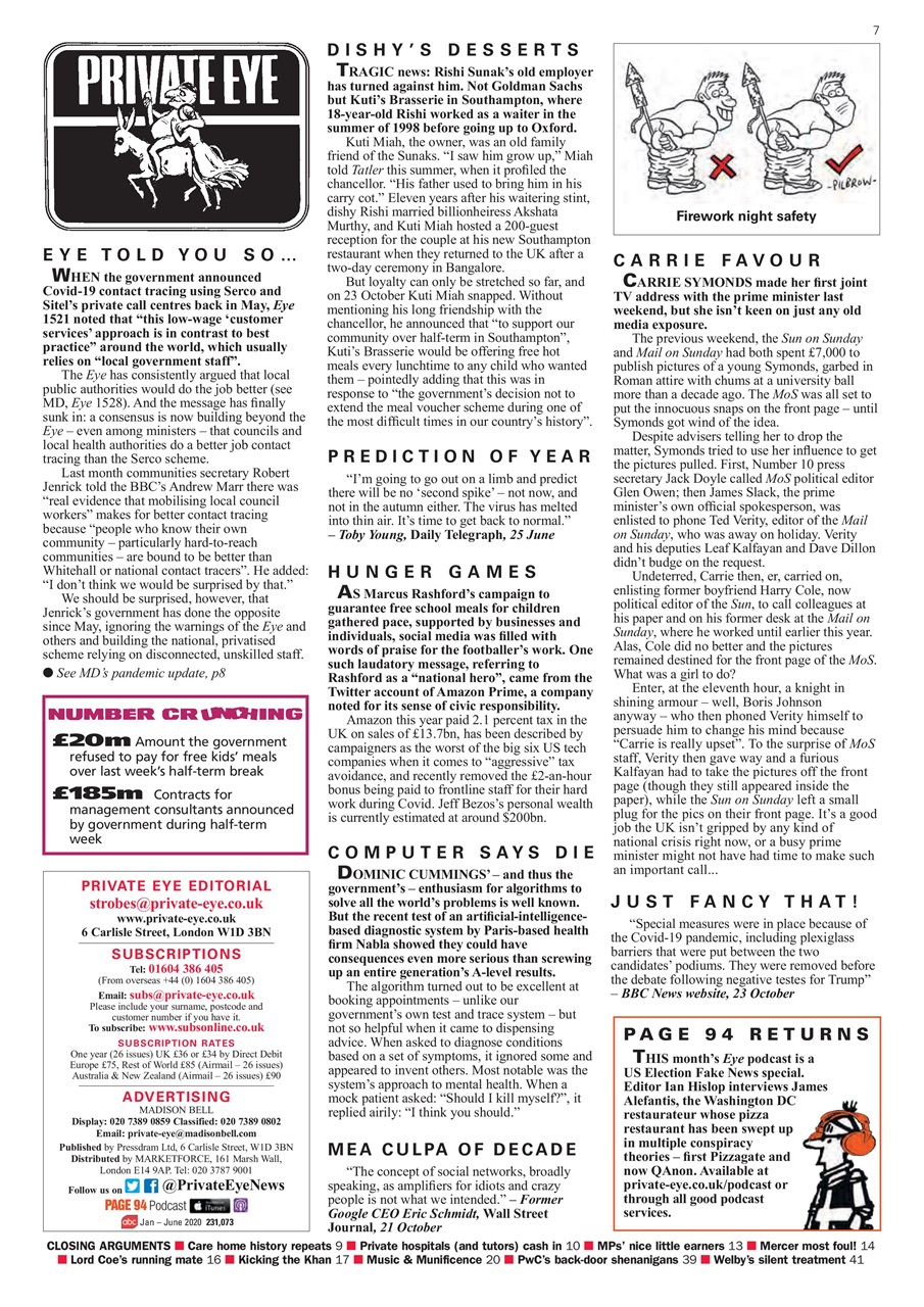 Private Eye Preview Pages