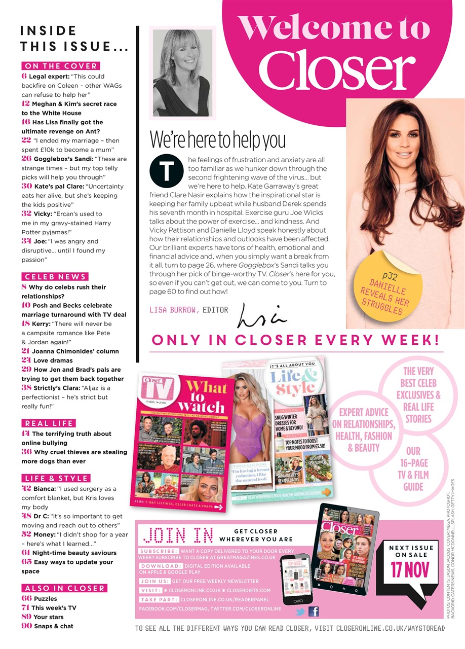 Closer Preview Pages