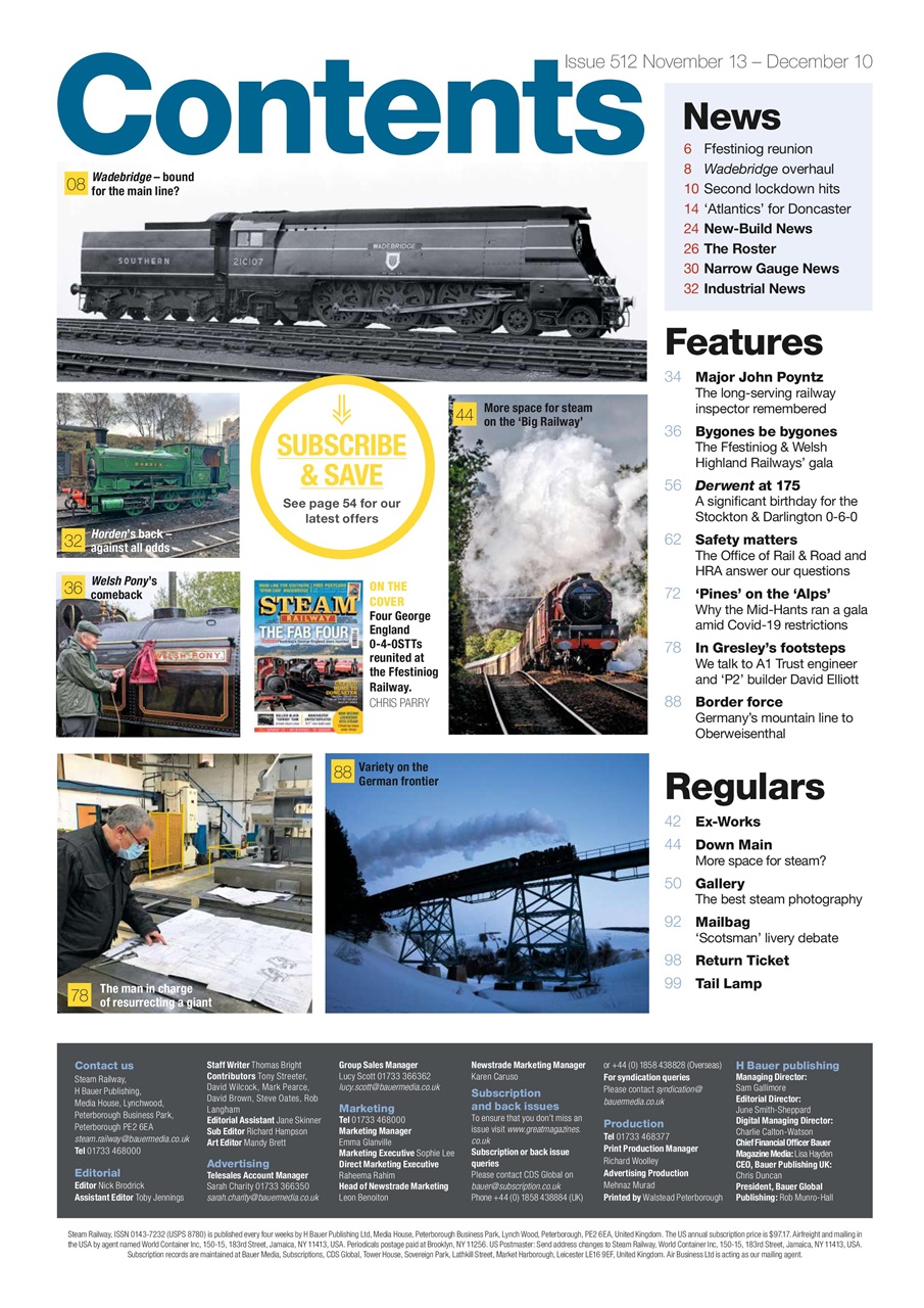 Steam Railway Preview Pages