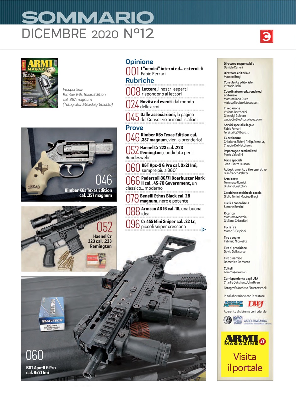 ARMI MAGAZINE Preview Pages