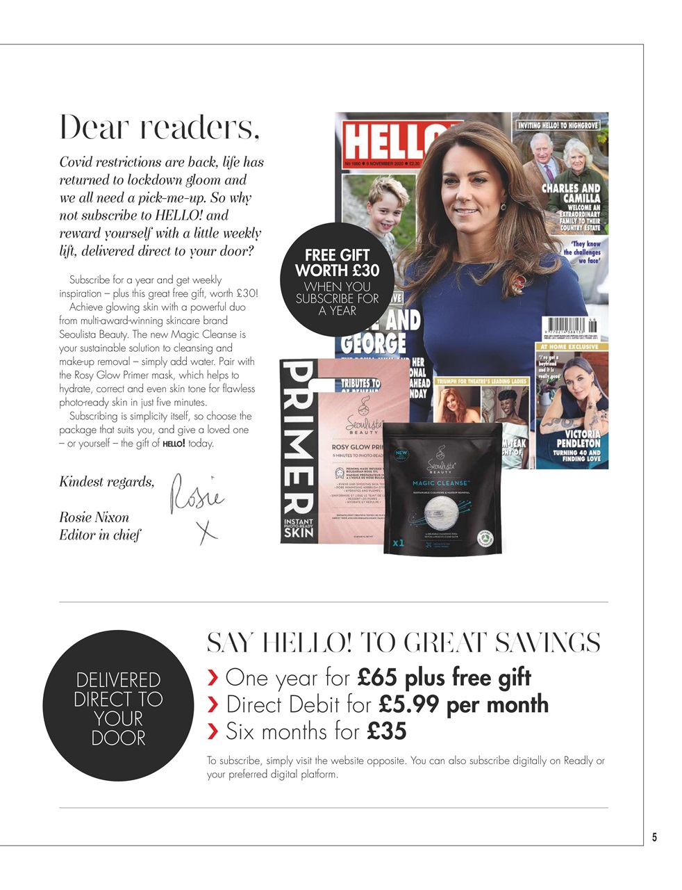 Hello! Magazine Preview Pages