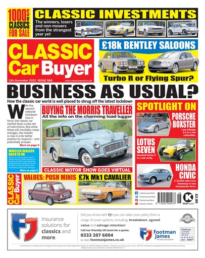 Classic Car Buyer issue 