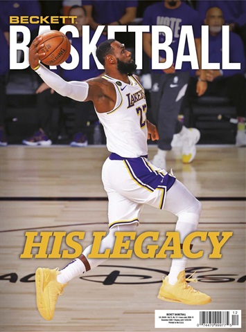 Beckett Basketball Magazine issue Dec 2020