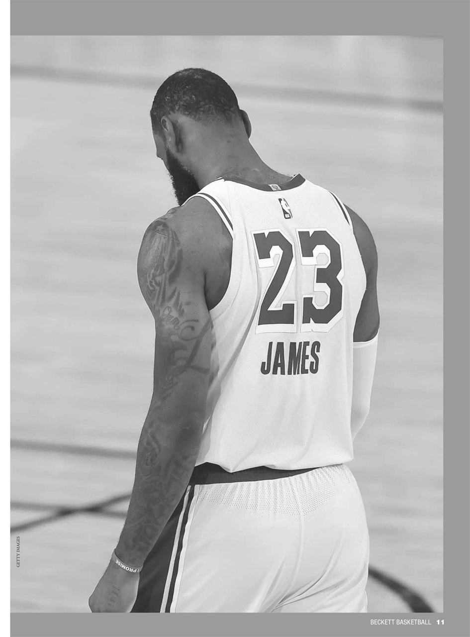 Beckett Basketball Magazine Preview Pages