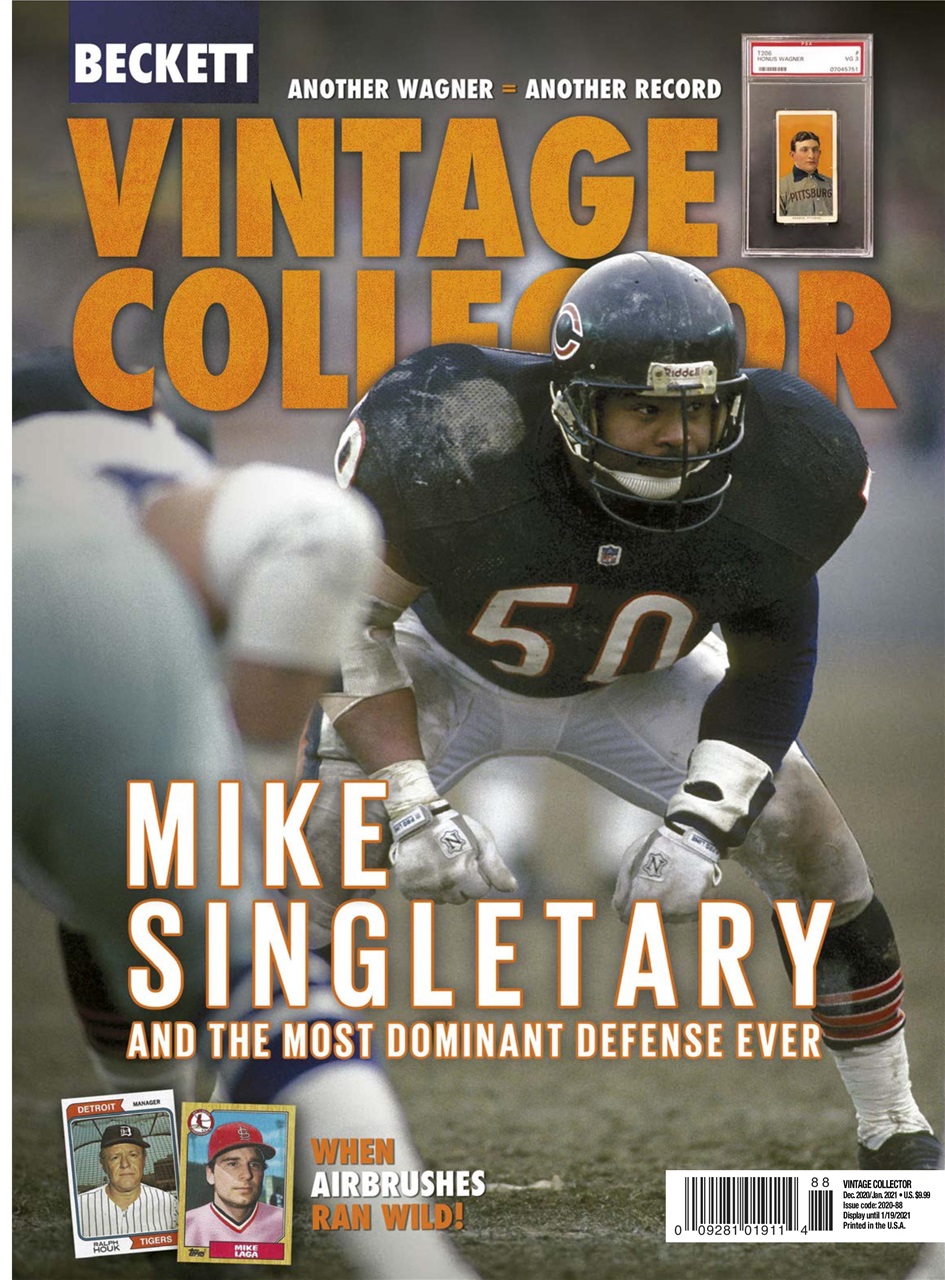 Beckett Vintage Collector Magazine Preview Pages