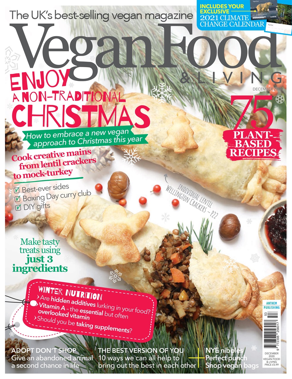 Vegan Food & Living Magazine Preview Pages