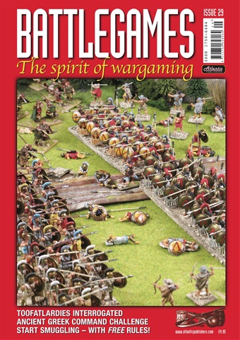 Miniature Wargames issue Battlegames Issue 29