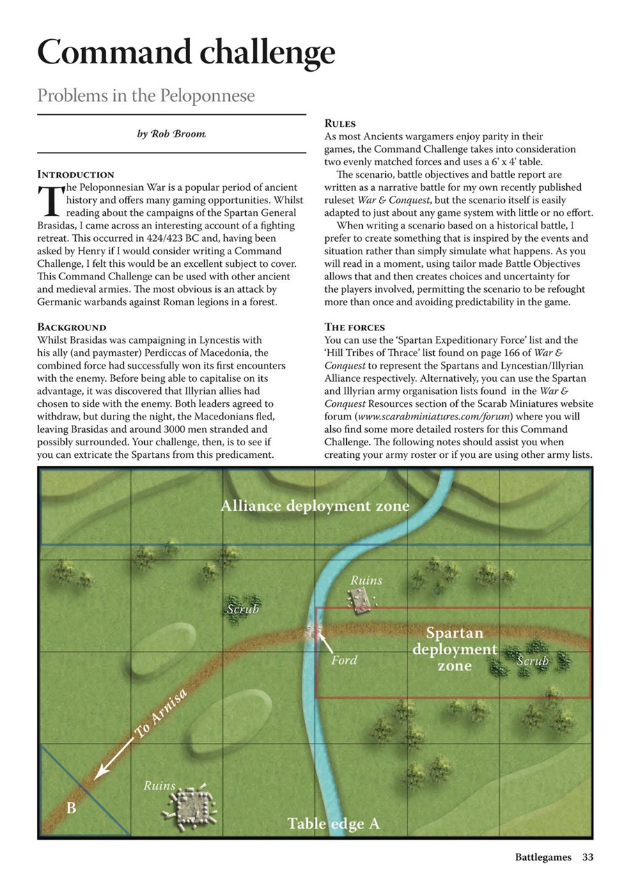 Miniature Wargames Preview Pages