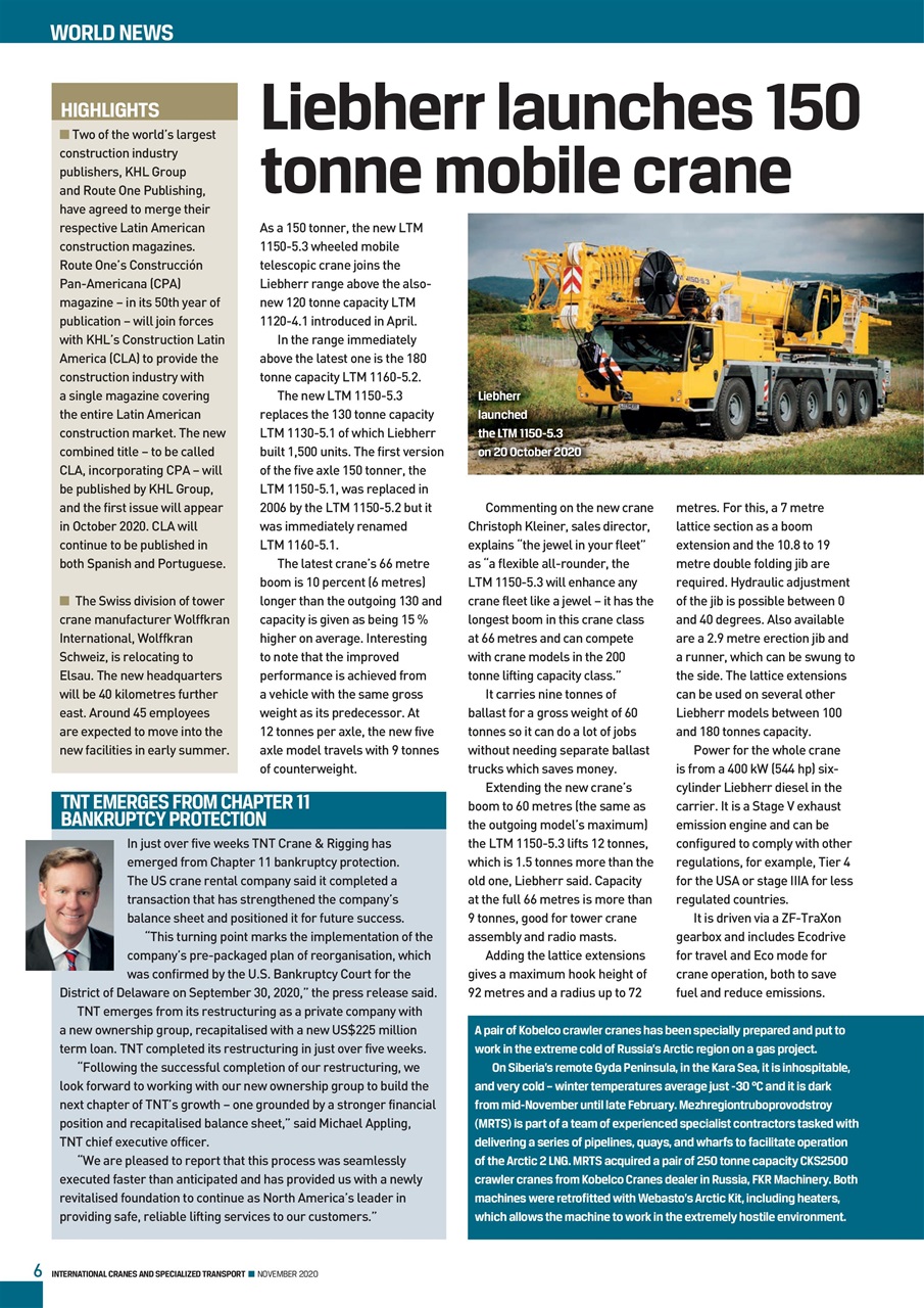 Int. Cranes and Specialized Transp Preview Pages