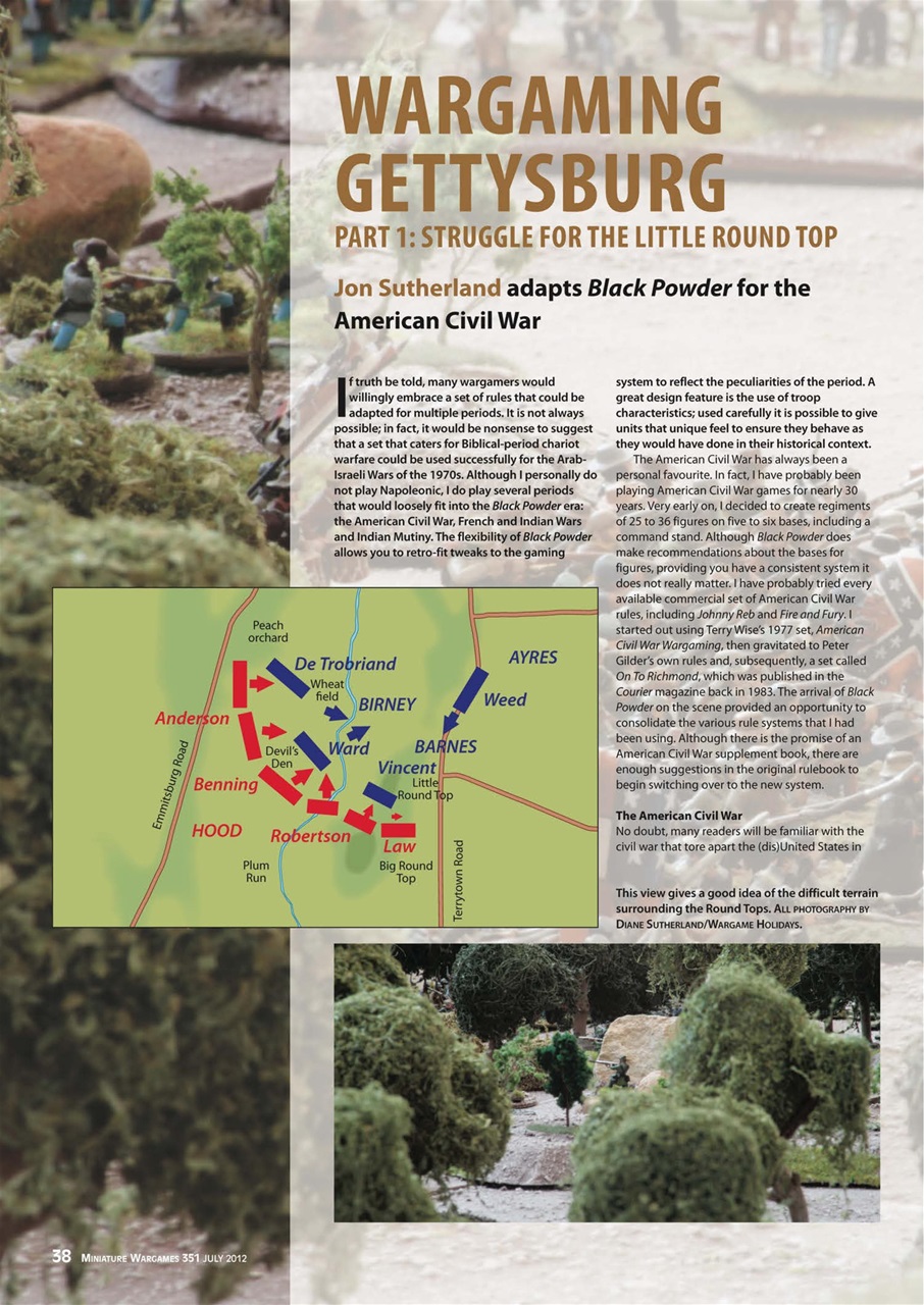 Miniature Wargames Preview Pages