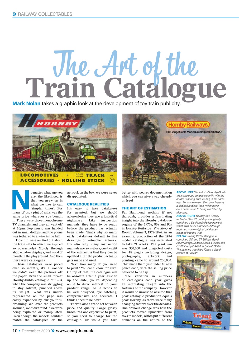 Collectors Gazette Preview Pages
