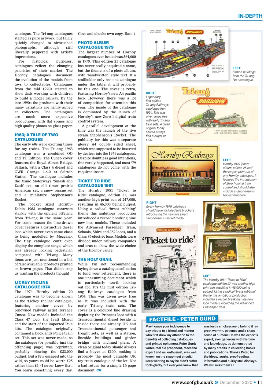 Collectors Gazette Preview Pages