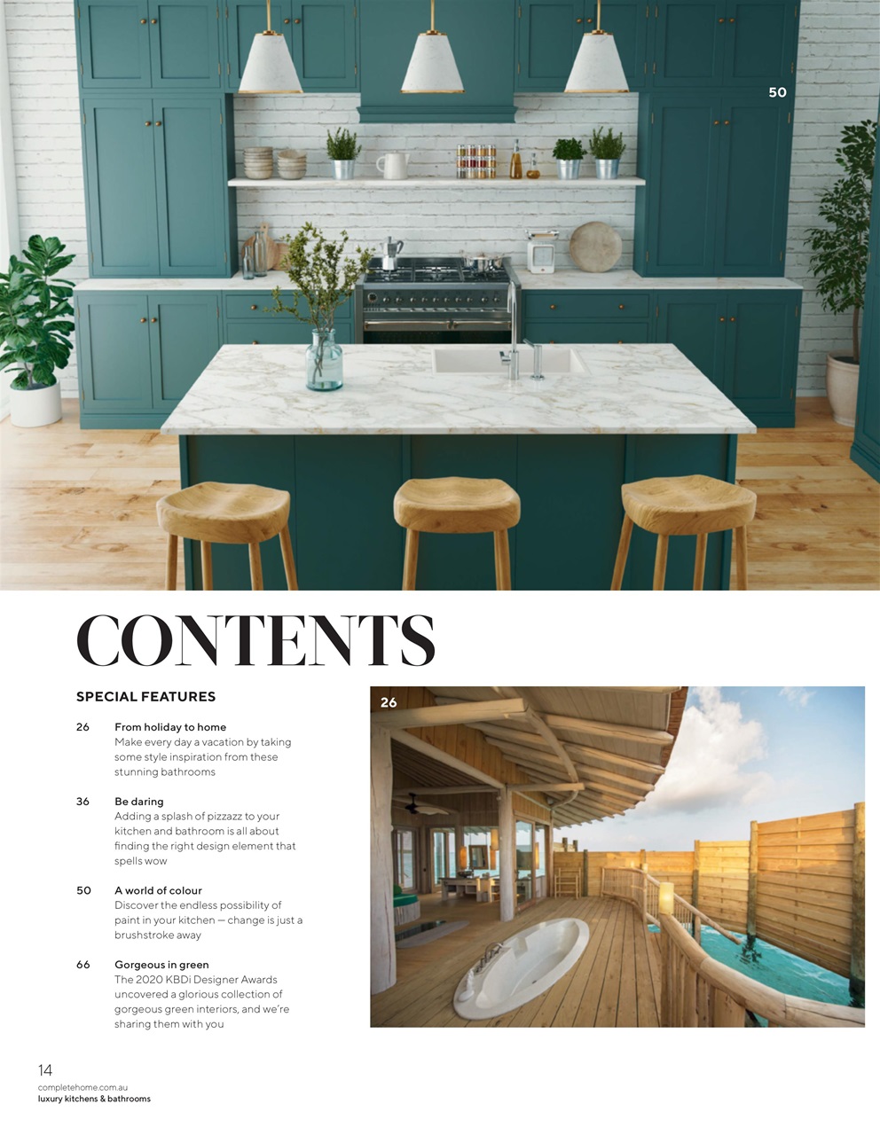 Luxury Kitchens and Bathrooms Preview Pages