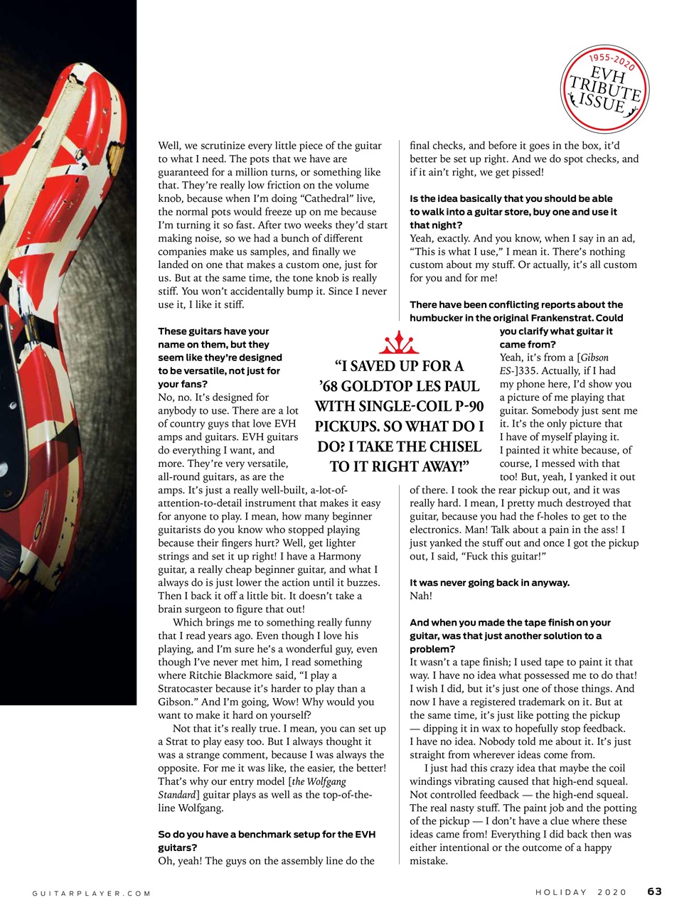 Guitar Player Preview Pages